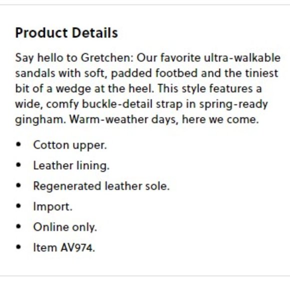 J Crew Gretchen gingham buckle slides / slip-on shoes, Womens size 6, EUC - Picture 7 of 7